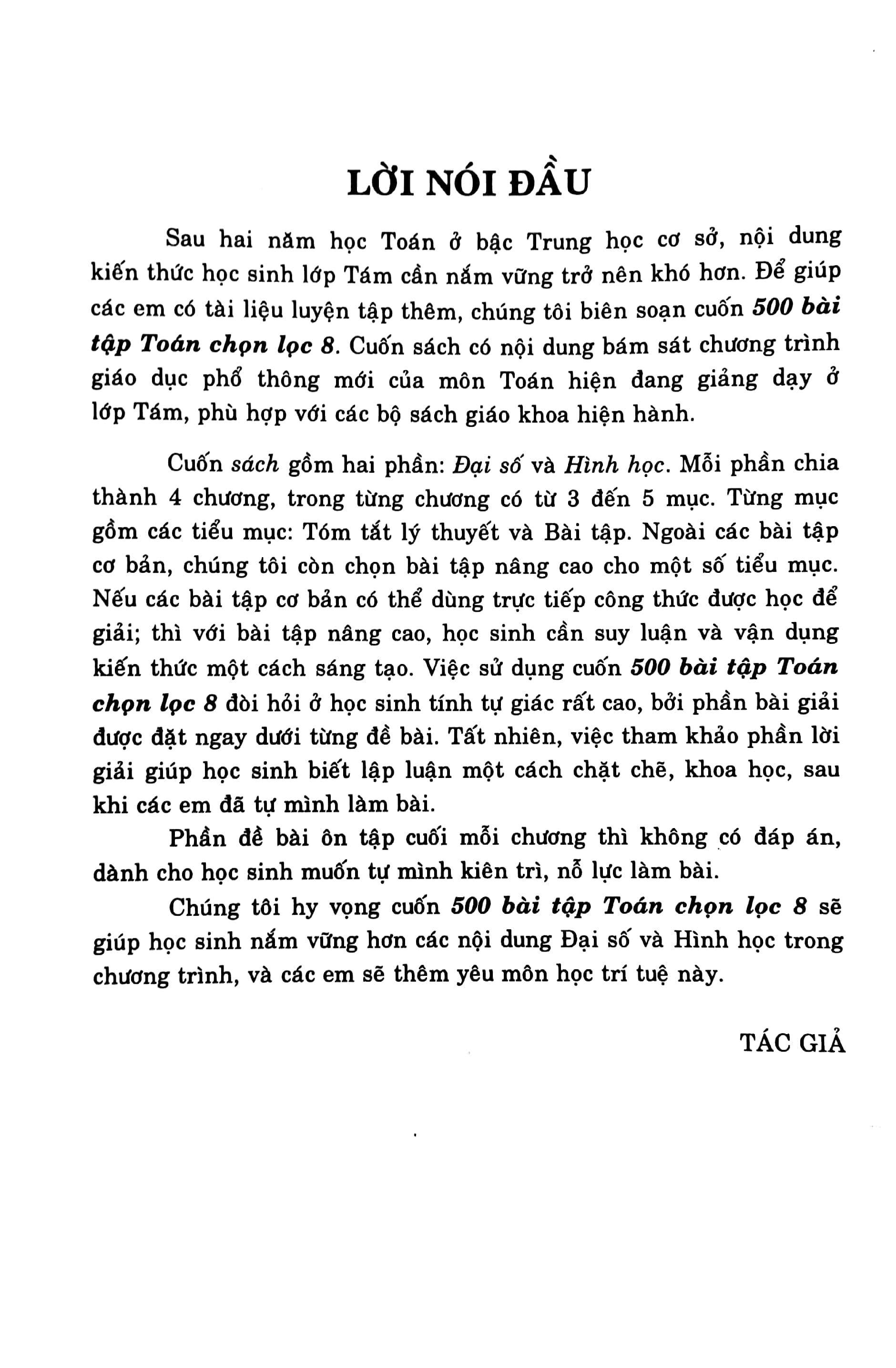 Bo
						
										
										500 Bai Tap Toan Chon Loc 8 (Bien Soan Theo Chuong Trinh Giao Duc Pho Thong Moi) - Ảnh 4