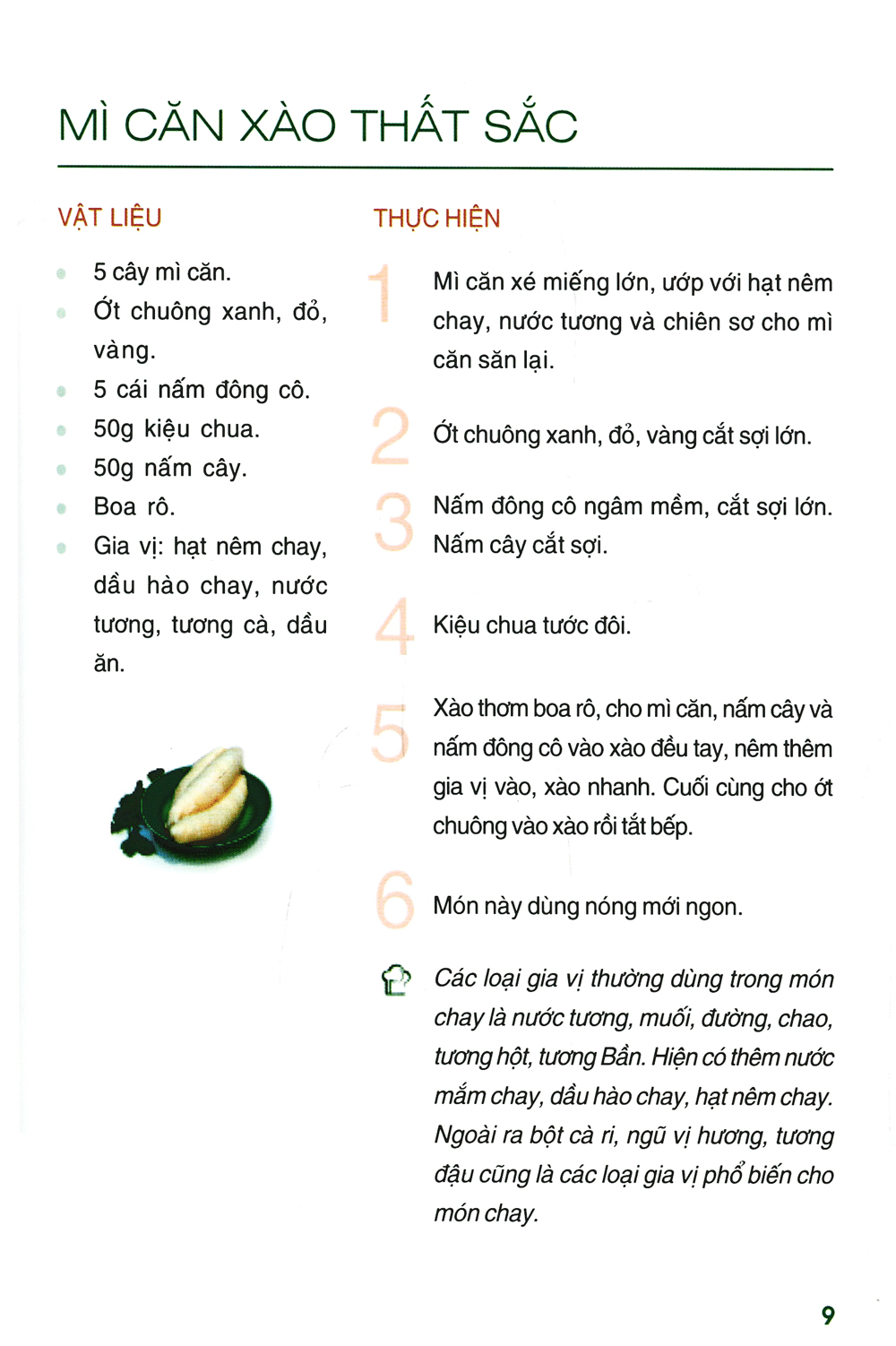 bộ 500 món chay thanh tịnh - tập 1 - Ảnh 7