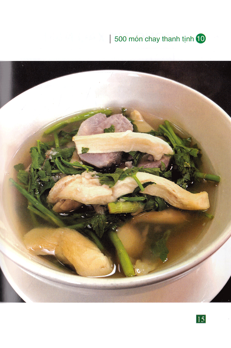 bộ 500 món chay thanh tịnh - tập 10 - Ảnh 16