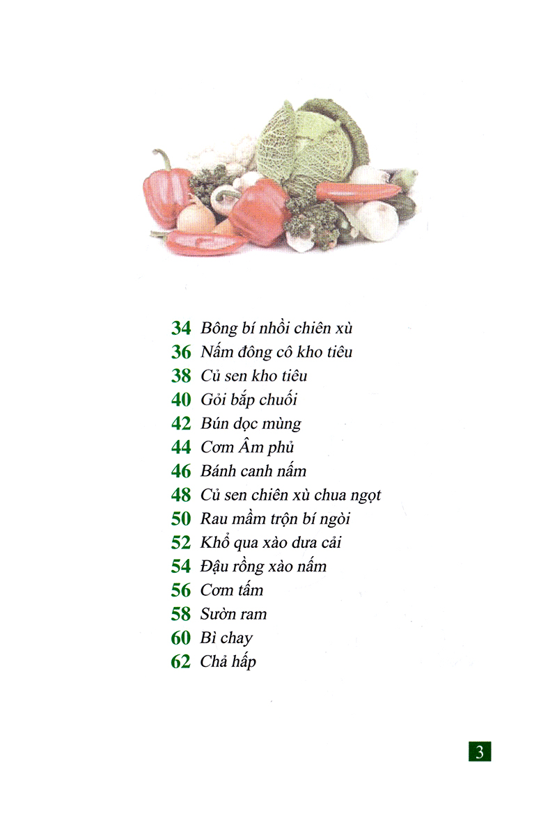 bộ 500 món chay thanh tịnh - tập 10 - Ảnh 4