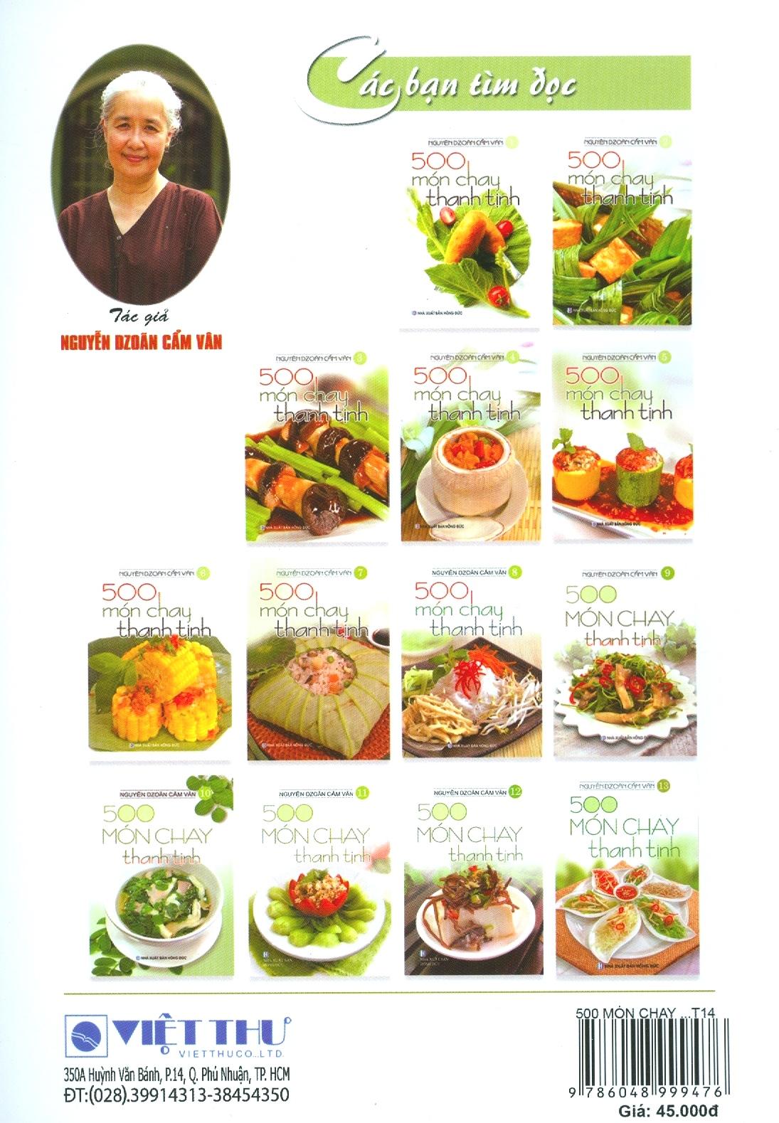 bộ 500 món chay thanh tịnh - tập 14 - Ảnh 9