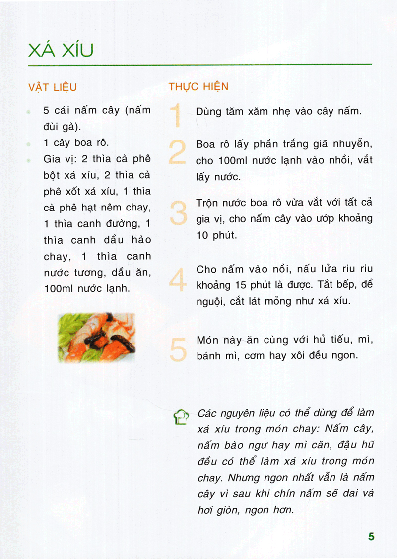 bộ 500 món chay thanh tịnh - tập 2 - Ảnh 4