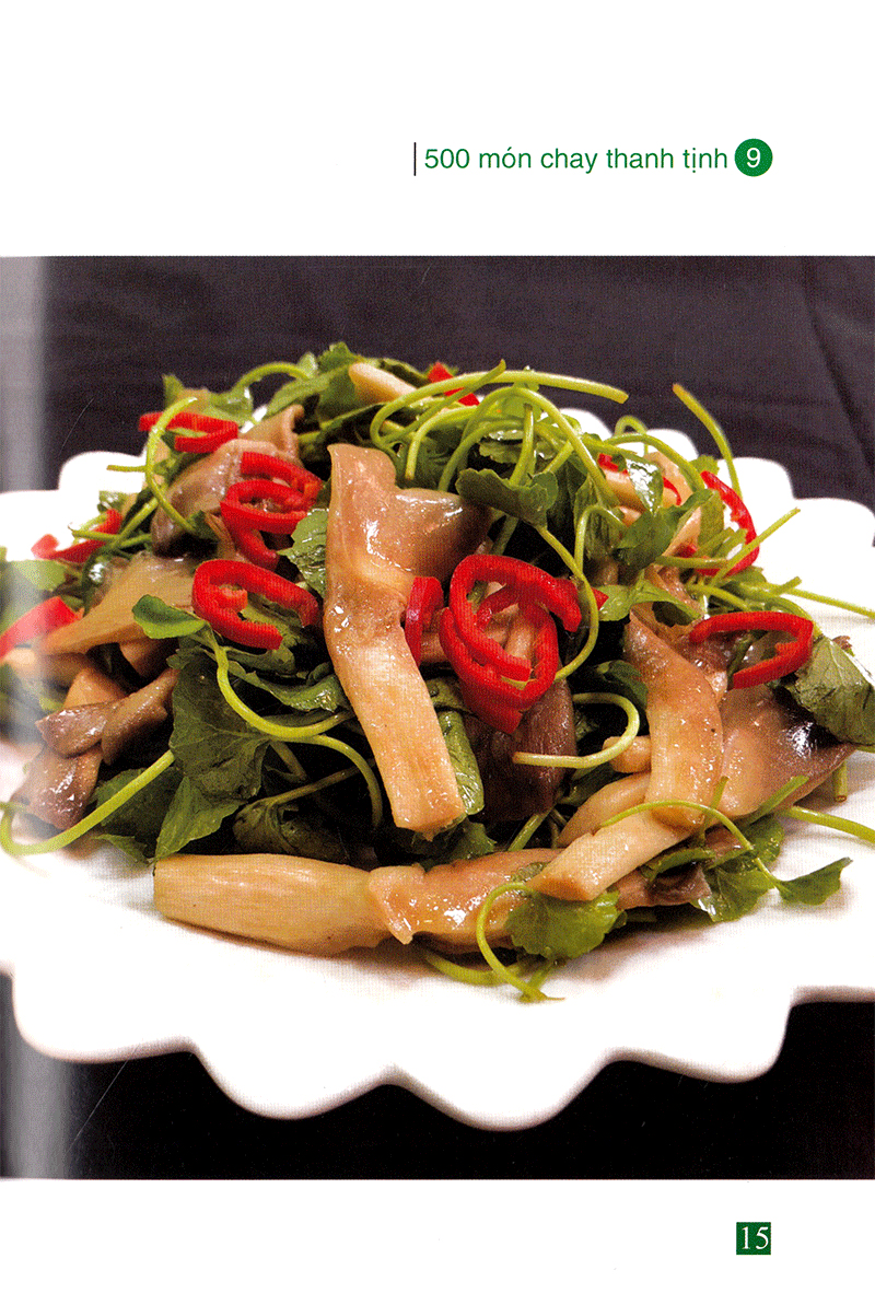 bộ 500 món chay thanh tịnh - tập 9 - Ảnh 16