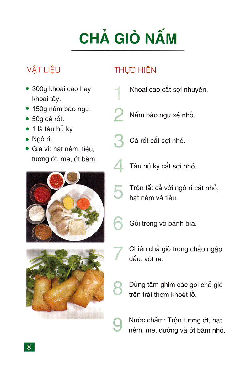 bộ 500 món chay thanh tịnh - tập 9 - Ảnh 9