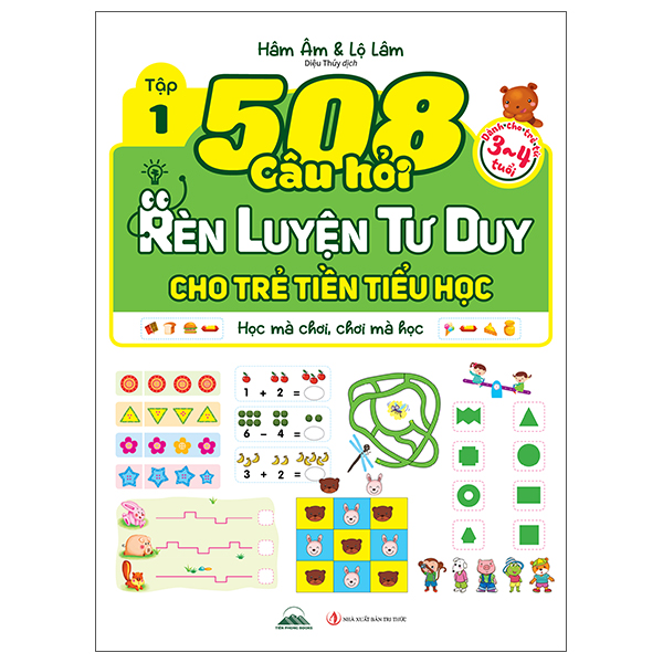 Bộ
						
										
										508 Câu Hỏi Rèn Luyện Tư Duy Cho Trẻ Tiền Tiểu Học - Học Mà Chơi, Chơi Mà Học - Dành Cho Trẻ Từ 3-4 Tuổi - Tập 2 - Ảnh 2