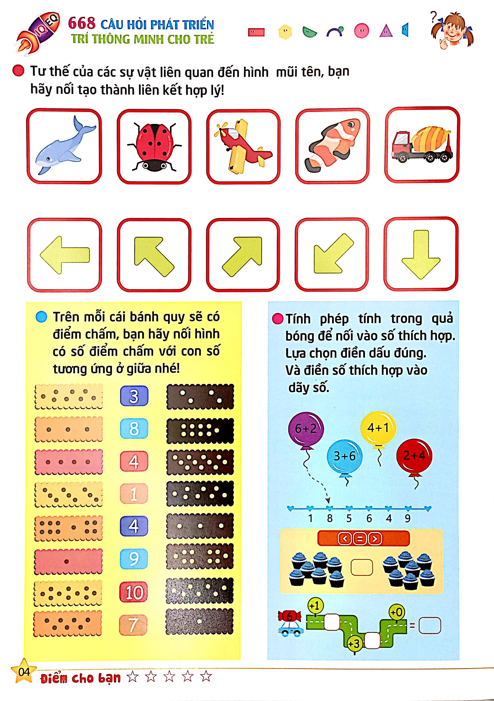bộ 668 câu hỏi phát triển trí thông minh cho trẻ - tập 3 - Ảnh 5