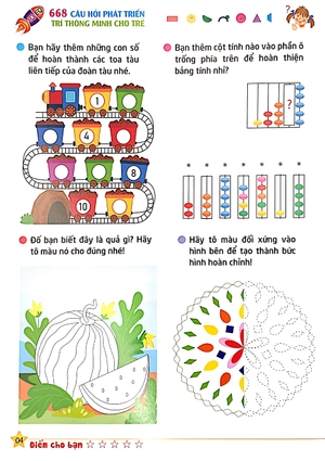 bộ 668 câu hỏi phát triển trí thông minh cho trẻ - tập 5 - Ảnh 5