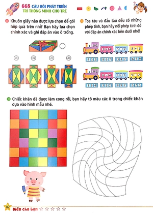 bộ 668 câu hỏi phát triển trí thông minh cho trẻ - tập 6 - Ảnh 3