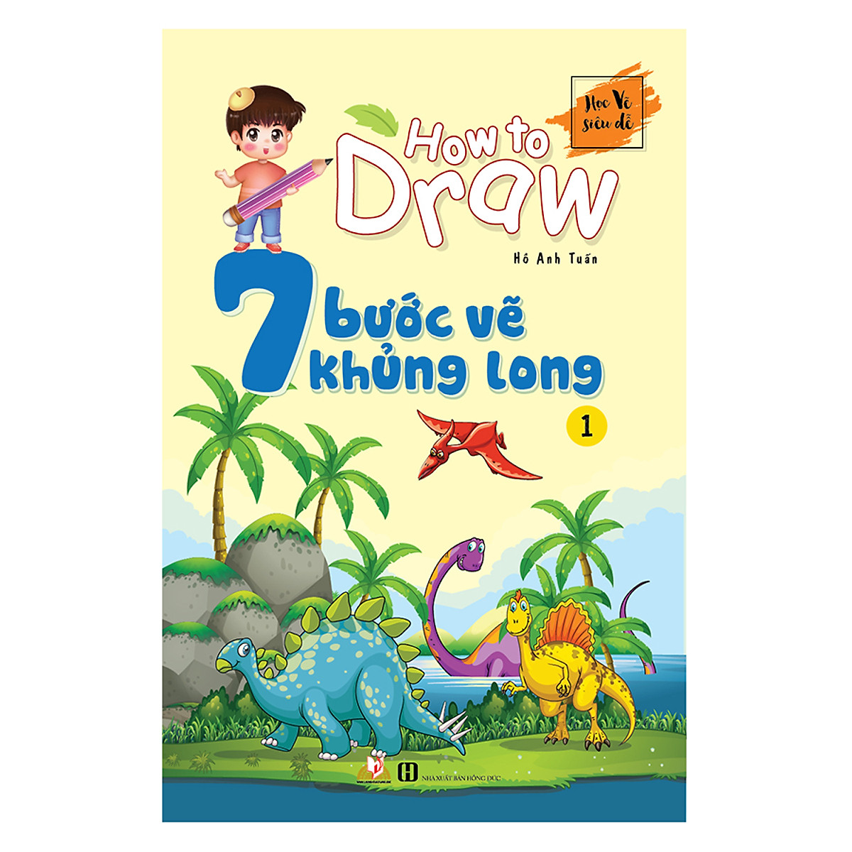 bộ 7 bước vẽ khủng long - tập 1 - Ảnh 4