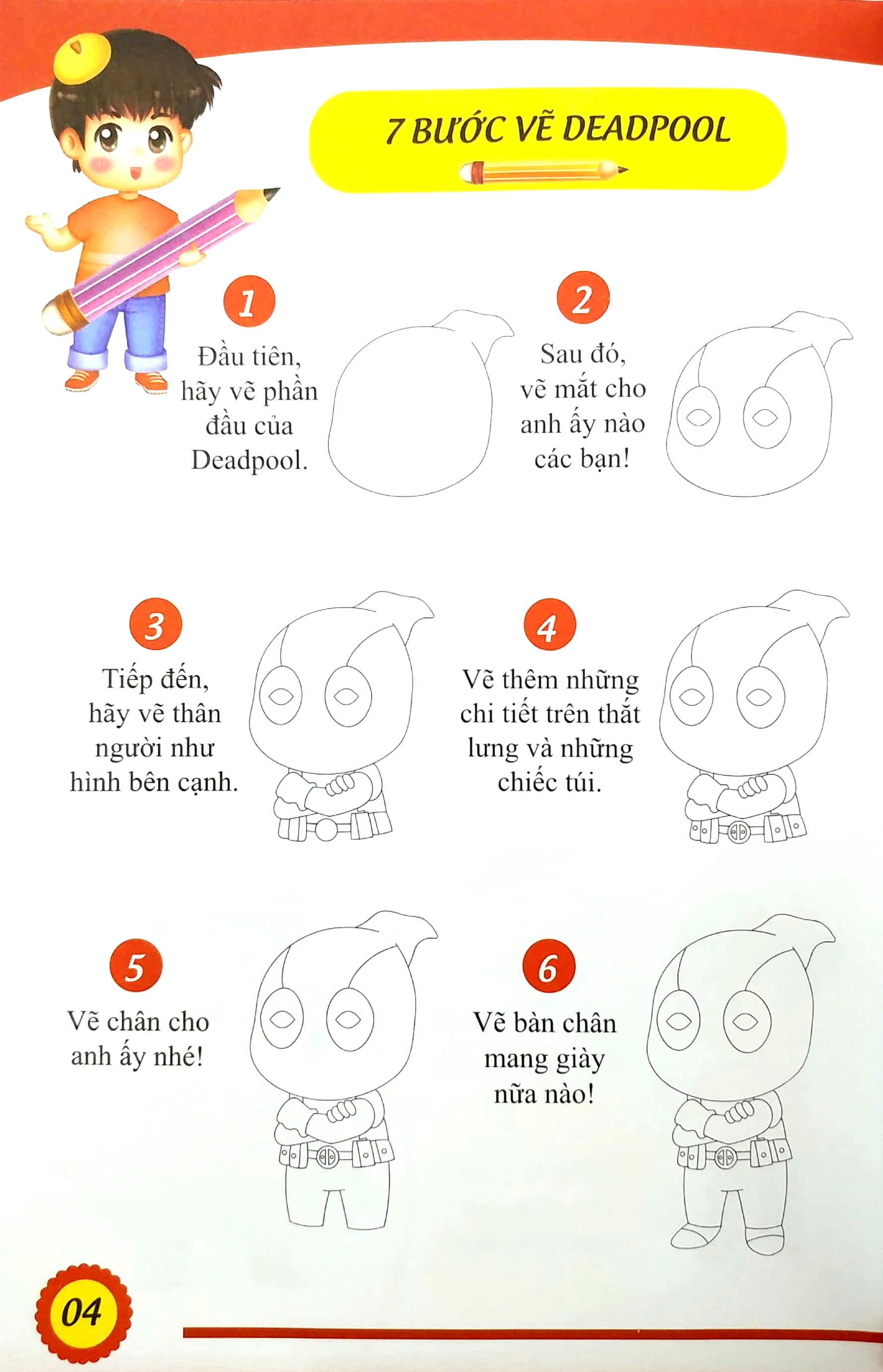 bộ 7 bước vẽ siêu nhân - tập 1 - Ảnh 5