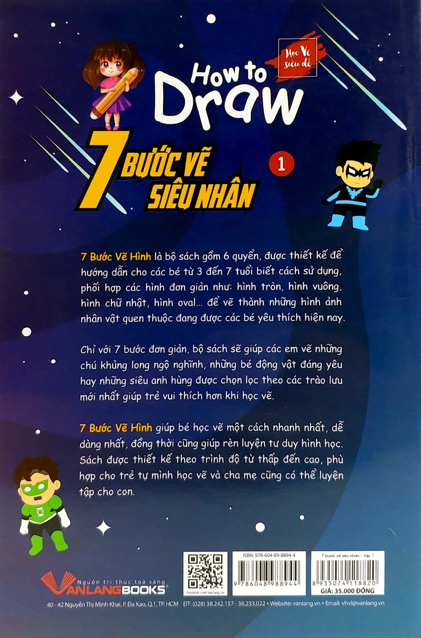 bộ 7 bước vẽ siêu nhân - tập 1 - Ảnh 6