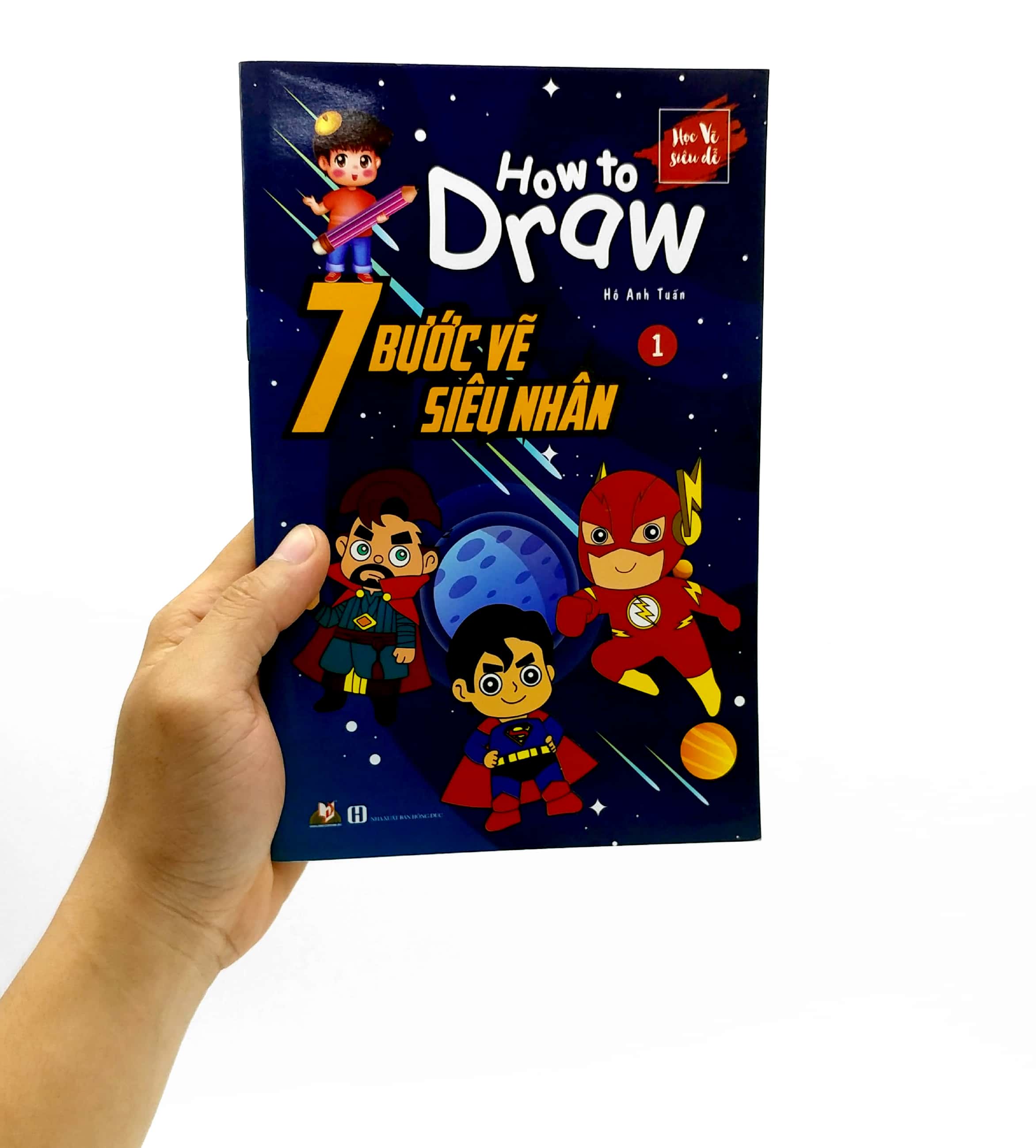 bộ 7 bước vẽ siêu nhân - tập 1 - Ảnh 7