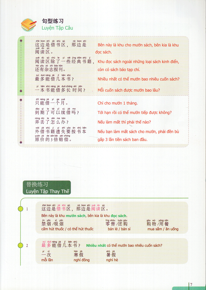 bộ 900 câu hán ngữ (tập 6) - Ảnh 7