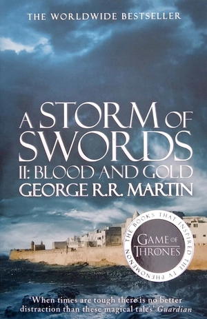 bộ a song of ice and fire 3: a storm of swords - part 2: blood and gold (landscape cover) (paperback) - Ảnh 2