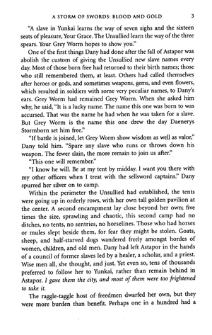 bộ a song of ice and fire 3: a storm of swords - part 2: blood and gold (landscape cover) (paperback) - Ảnh 5