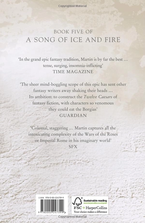 bộ a song of ice and fire 5: a dance with dragons (hardback) - Ảnh 10