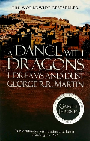 bộ a song of ice and fire 5: a dance with dragons - part 1: dreams and dust (landscape cover) (paperback) - Ảnh 2