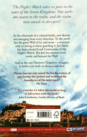 bộ a song of ice and fire 5: a dance with dragons - part 1: dreams and dust (landscape cover) (paperback) - Ảnh 6