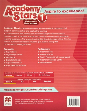 bộ academy stars 1 workbook with digital workbook - Ảnh 6