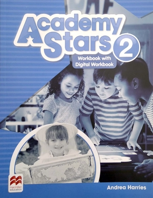 bộ academy stars 2 workbook with digital workbook - Ảnh 3