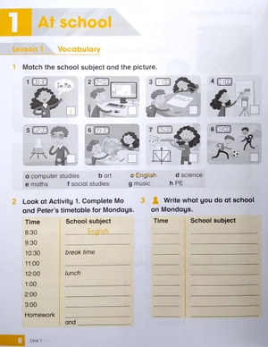 bộ academy stars 3 workbook with digital workbook - Ảnh 6
