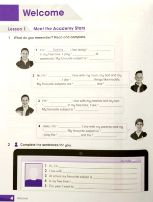 bộ academy stars level 5 workbook & digital workbook - Ảnh 4