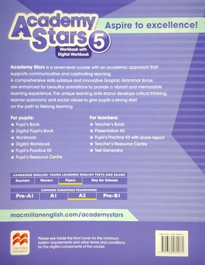 bộ academy stars level 5 workbook & digital workbook - Ảnh 6