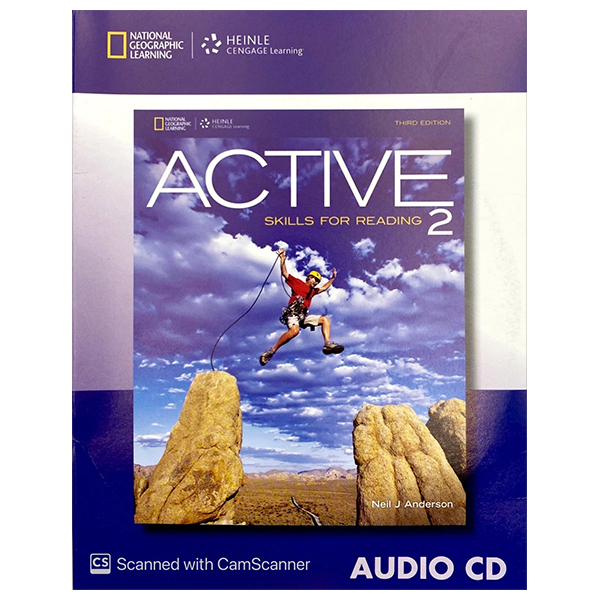 bộ active skills for reading book 2 - audio cds