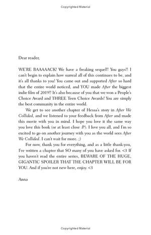 bộ after we collided (the after series book 2) - Ảnh 2