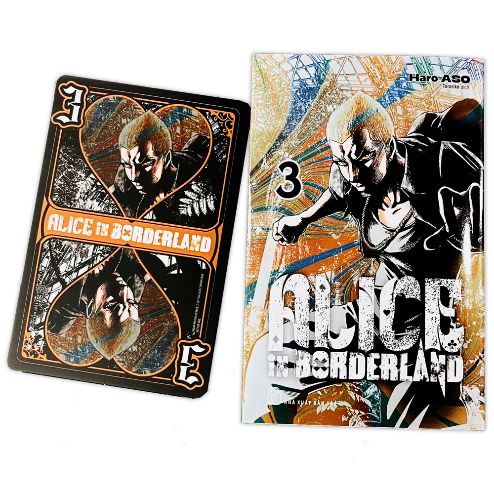 bộ alice in borderland - tập 3 - tặng kèm card giấy - Ảnh 3