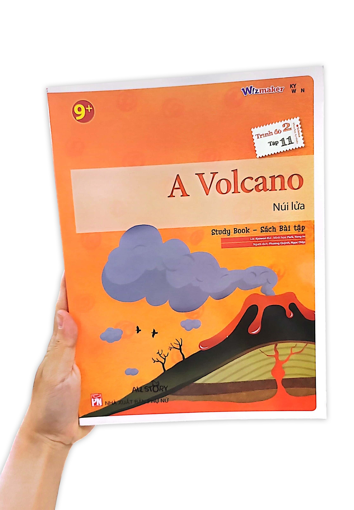 bộ all story - a volcano - núi lửa - trình độ 2 (tập 11) - Ảnh 9