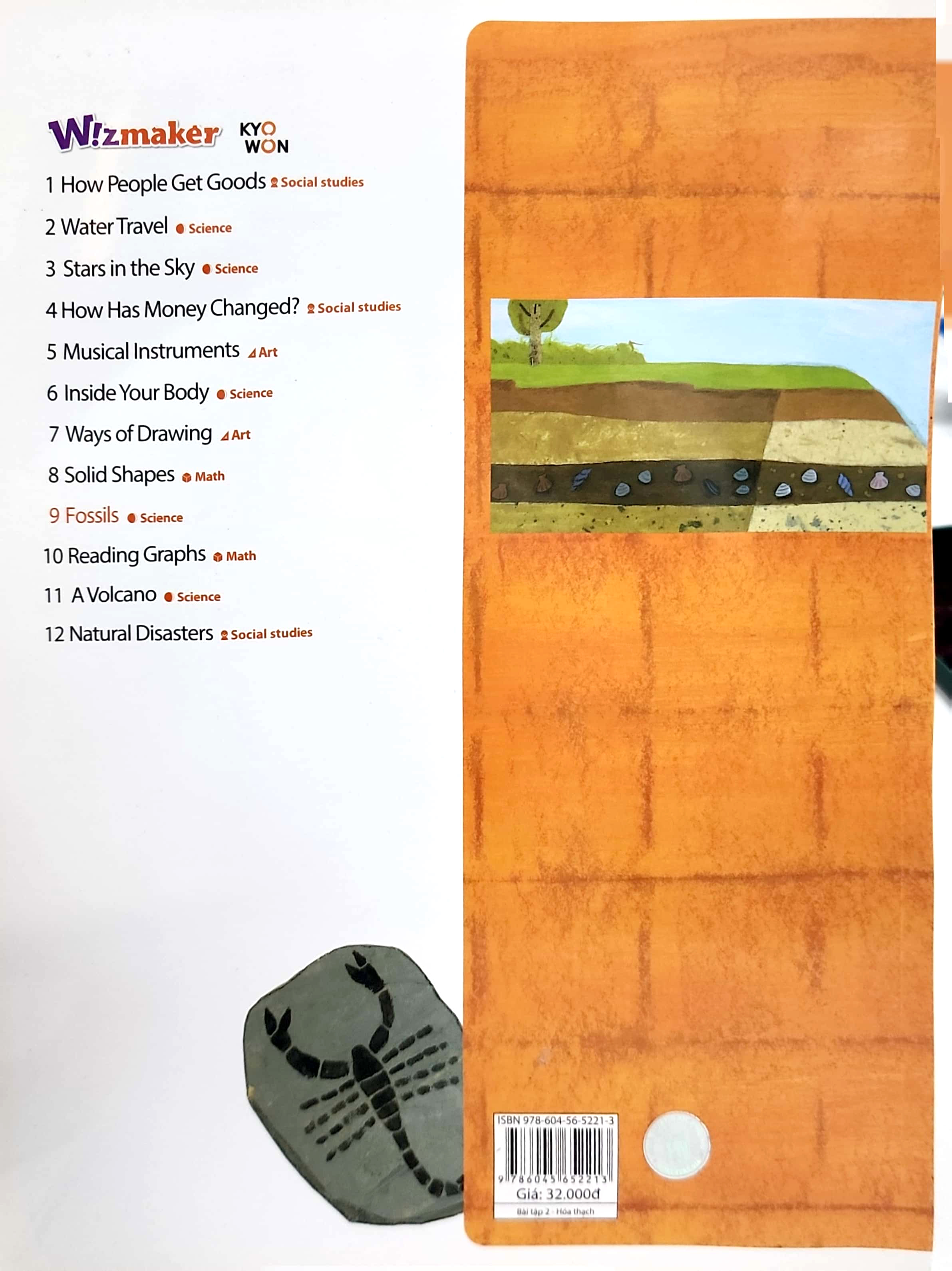 bộ all story - fossils - hóa thạch - trình độ 2 (tập 9) - Ảnh 8