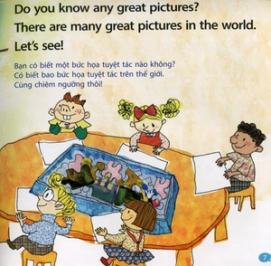 bộ all story - ghép hình nghệ thuật trình độ 1 -tập 6 - song ngữ anh việt - Ảnh 6