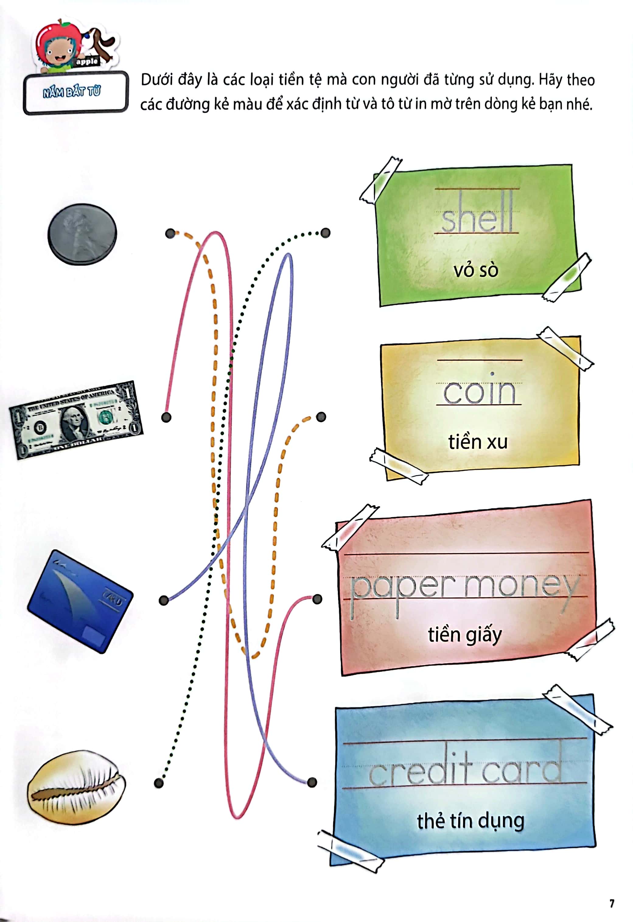 bộ all story - how has money changed -tiền đã thay đổi thế nào ? - trình độ 2 (tập 4) - Ảnh 7