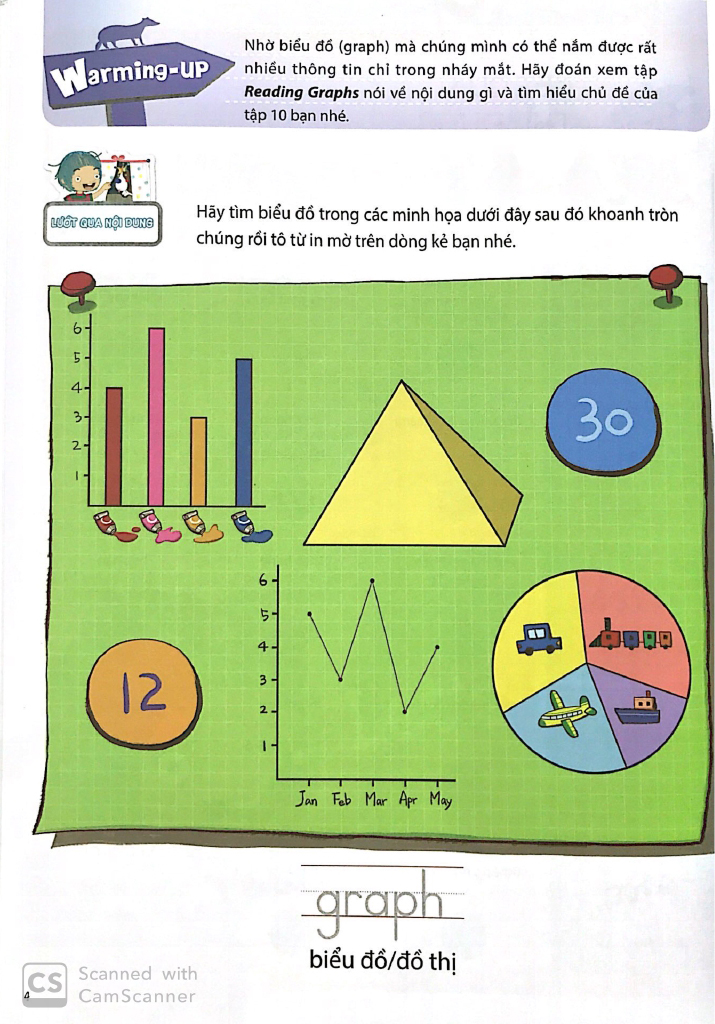 bộ all story - reading graphs - đọc hiểu biểu đồ (trình độ 2 - tập 10) - Ảnh 2