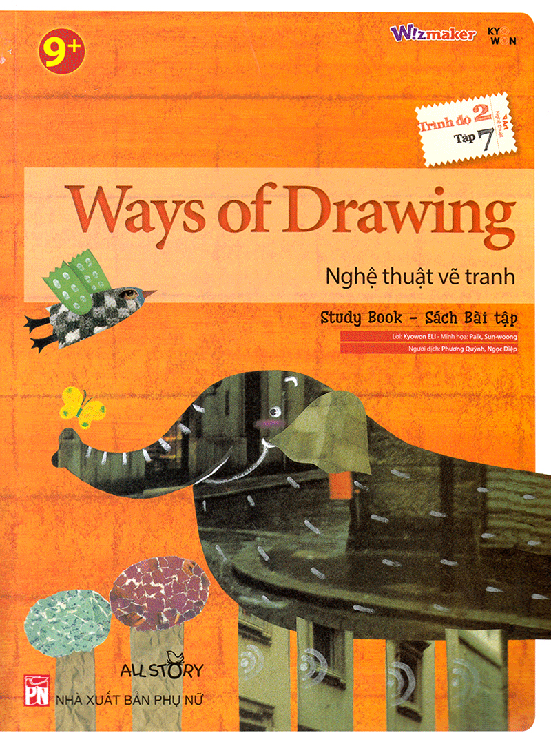 bộ all story - ways of drawing - nghệ thuật vẽ tranh - trình độ 2 (tập 7) - Ảnh 2
