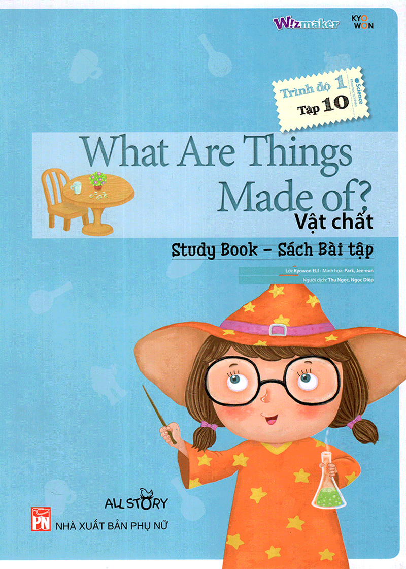 bộ all story - what are things made of ? - vật chất - trình độ 1 (tập 10) - Ảnh 2