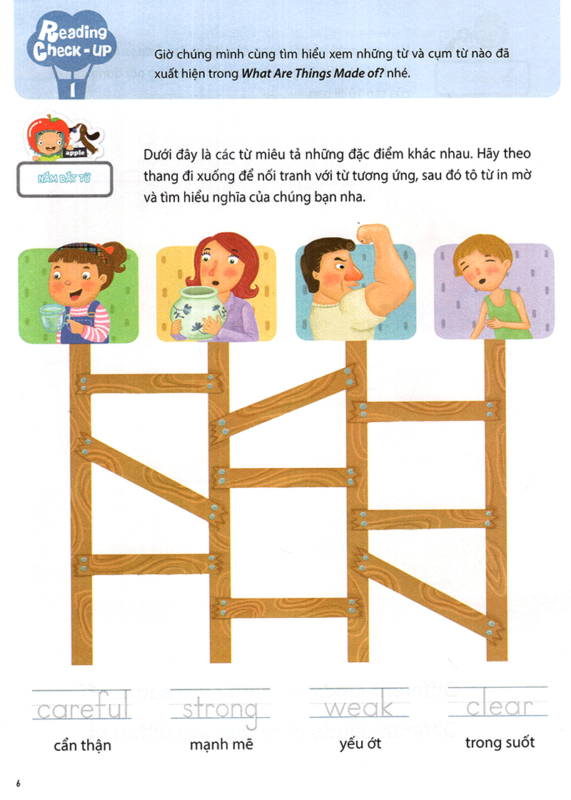 bộ all story - what are things made of ? - vật chất - trình độ 1 (tập 10) - Ảnh 7