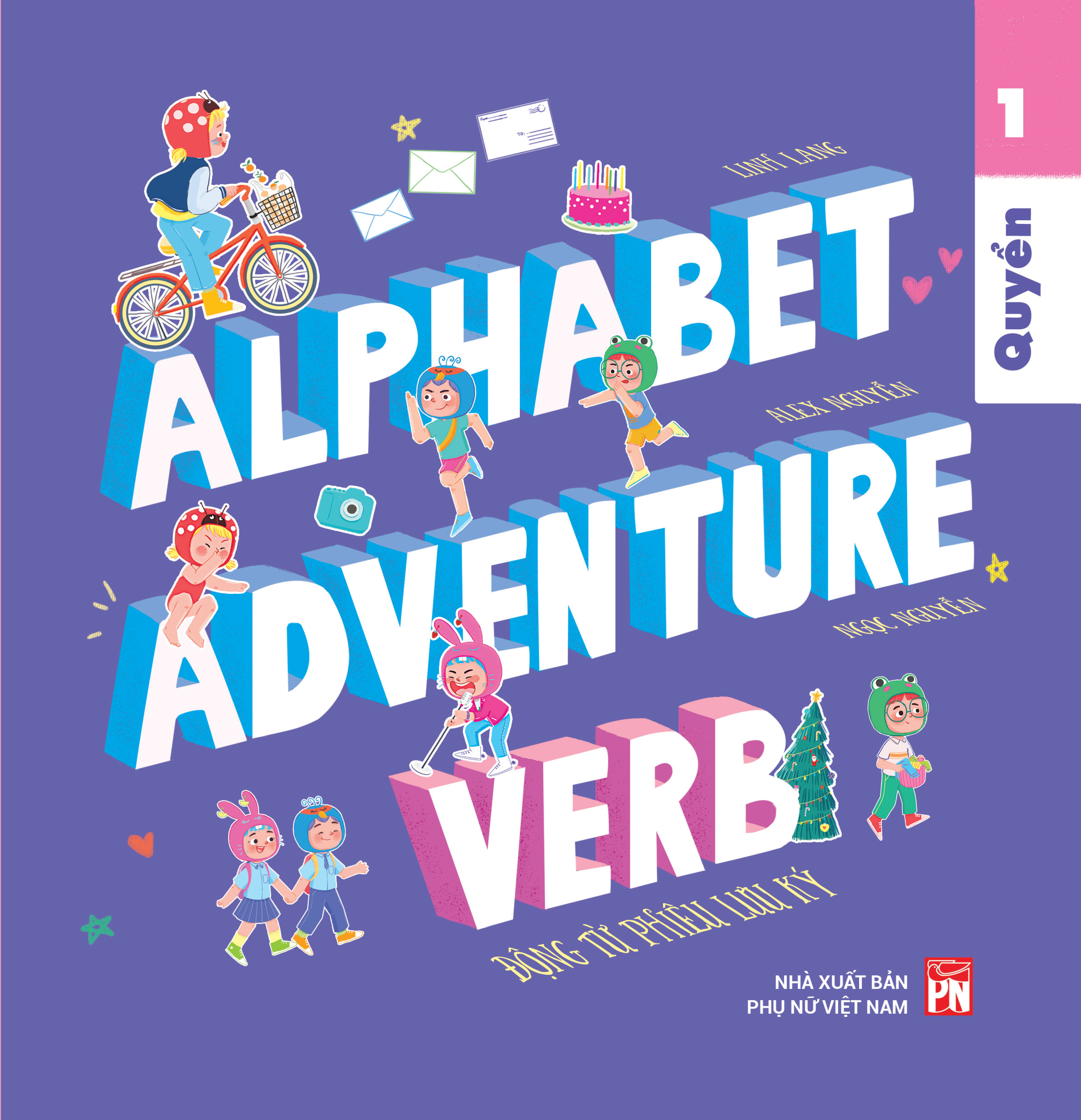Bộ Alphabet Adventure - Quyển 1 - Verb - Động Từ Phiêu Lưu Ký - Ảnh 2