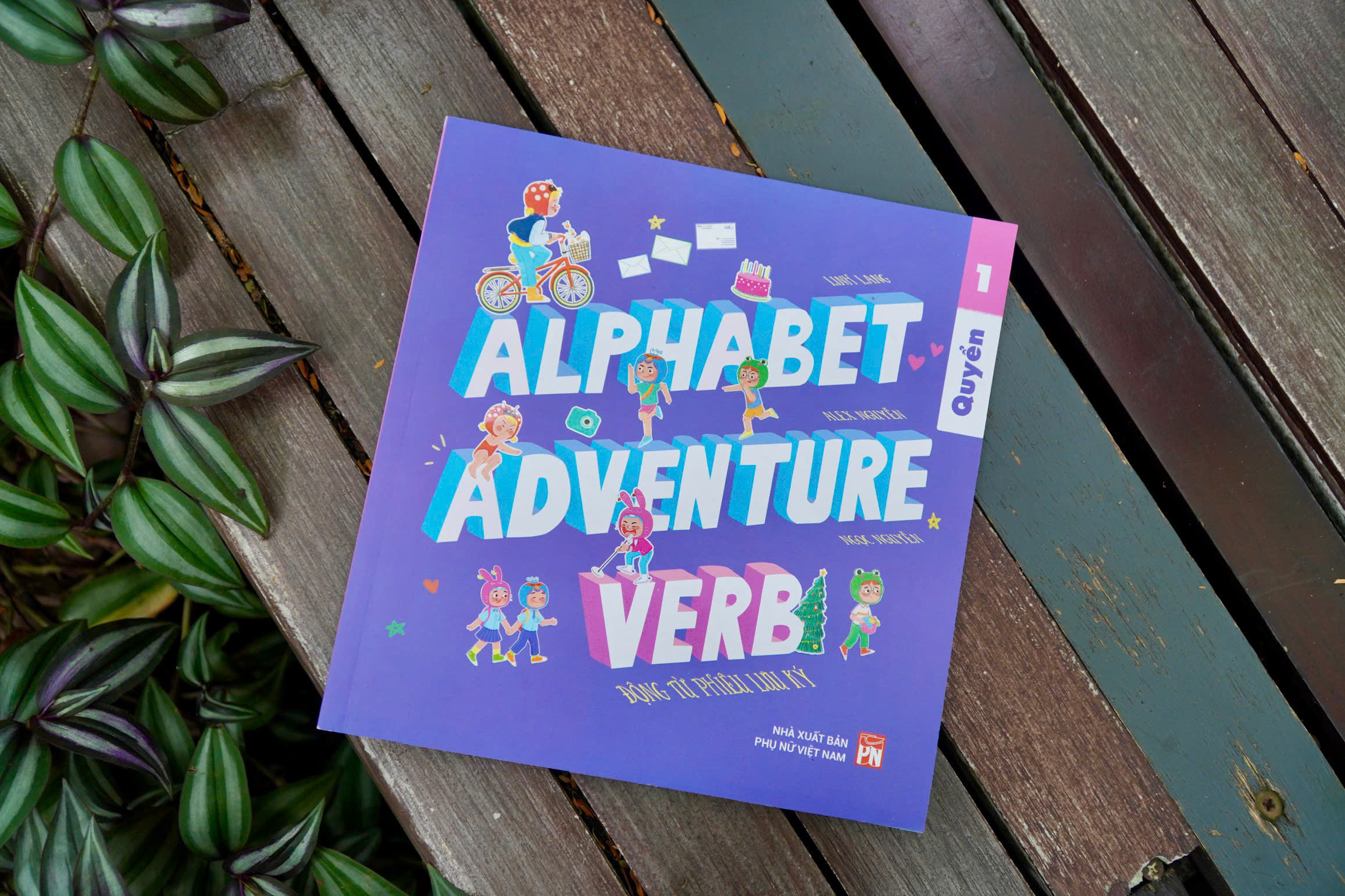 Bộ Alphabet Adventure - Quyển 1 - Verb - Động Từ Phiêu Lưu Ký - Ảnh 3