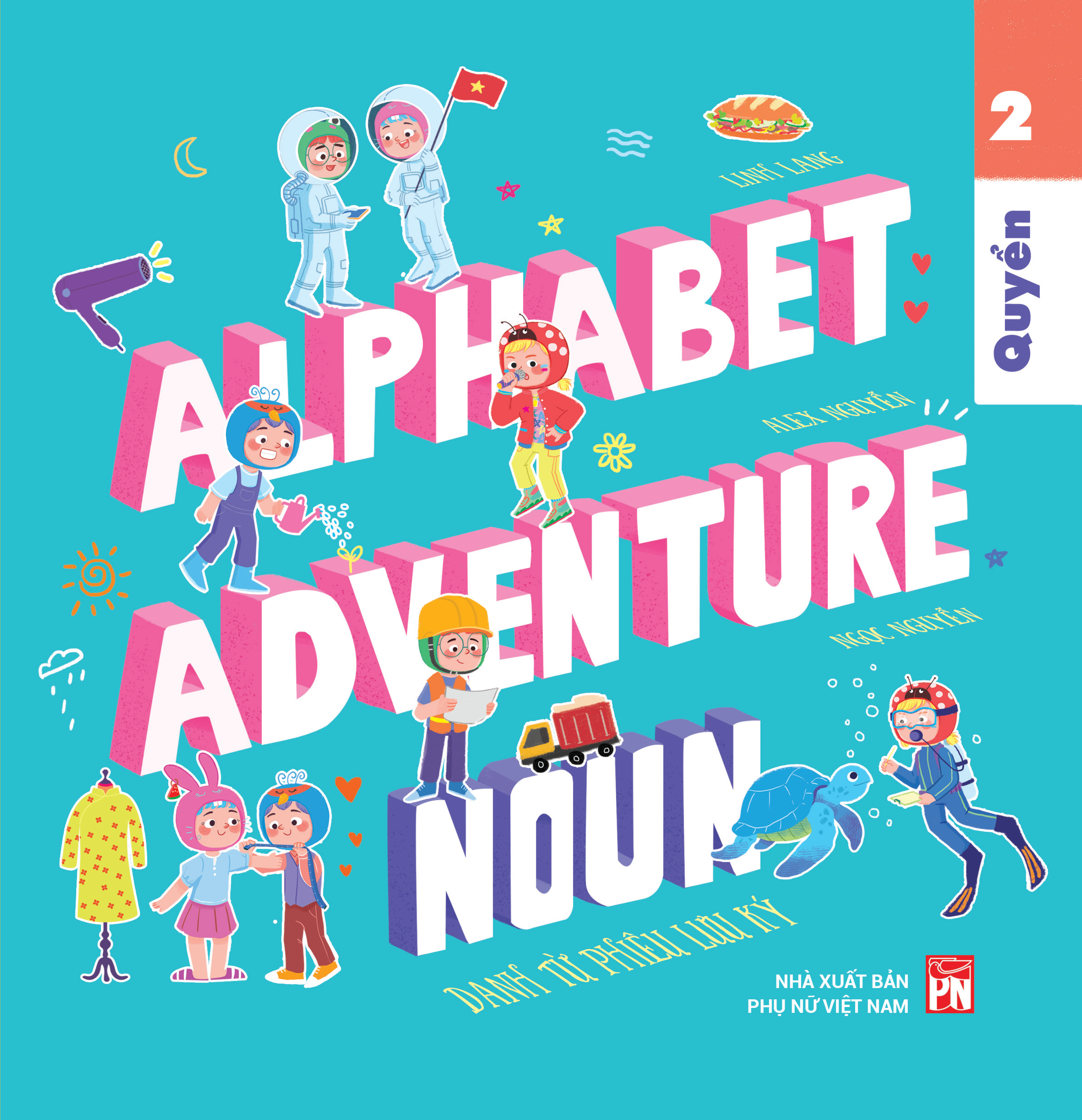 Bộ Alphabet Adventure - Quyển 2 - Noun - Danh Từ Phiêu Lưu Ký - Ảnh 2