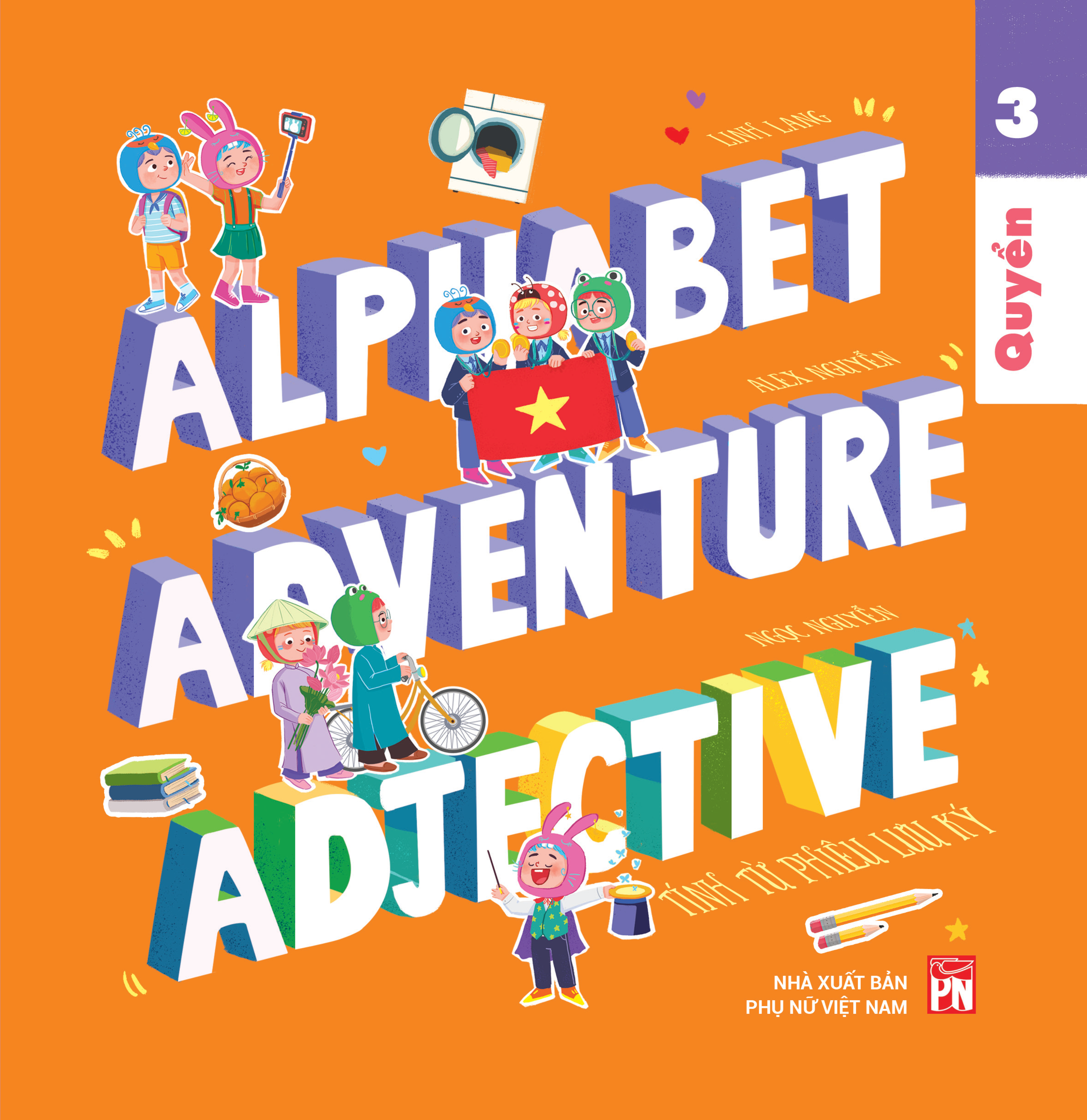 Bộ Alphabet Adventure - Quyển 3 - Adjective - Tính Từ Phiêu Lưu Ký - Ảnh 2