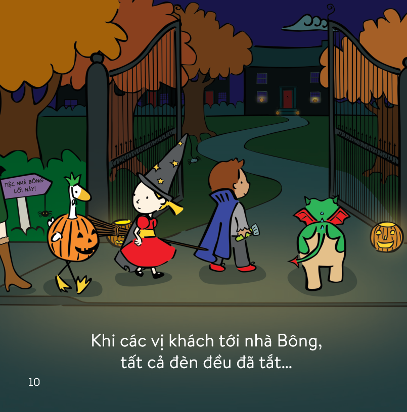 bộ ấm áp tình bạn - ngỗng phiêu lưu ký - tập 9: ngỗng và halloween - Ảnh 12