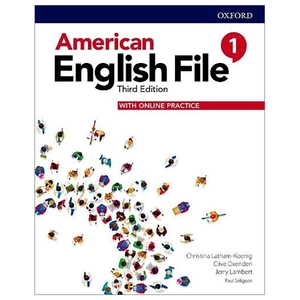 bộ american english file: level 1: students book with online practice - 3rd edition