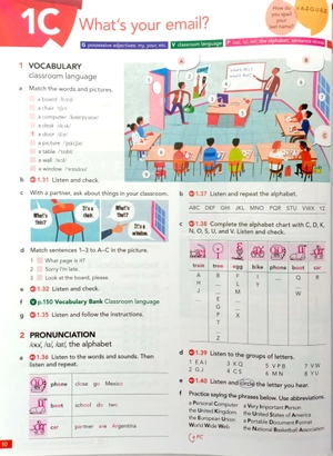 bộ american english file: level 1: students book with online practice - 3rd edition - Ảnh 8