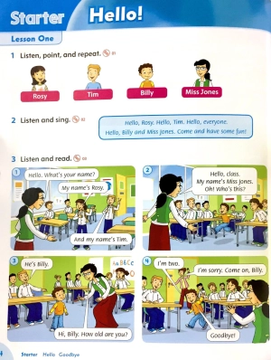 bộ american family and friends level 1 student book - Ảnh 2