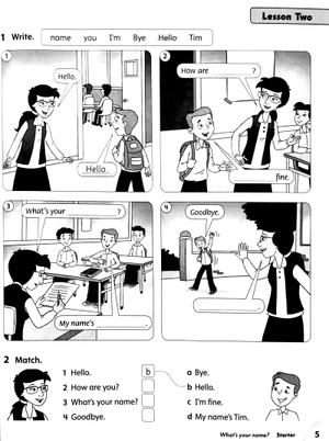 bộ american family and friends level 1 workbook - Ảnh 3