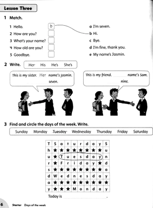 bộ american family and friends level 2 workbook - Ảnh 4