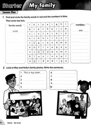 bộ american family and friends level 3 workbook - Ảnh 2