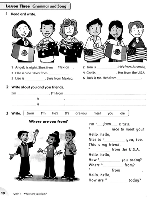 bộ american family and friends level 3 workbook - Ảnh 8